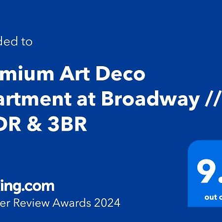 Premium Art Deco Apartment At Broadway // 4Bdr & 3Br Budapest Extérieur photo