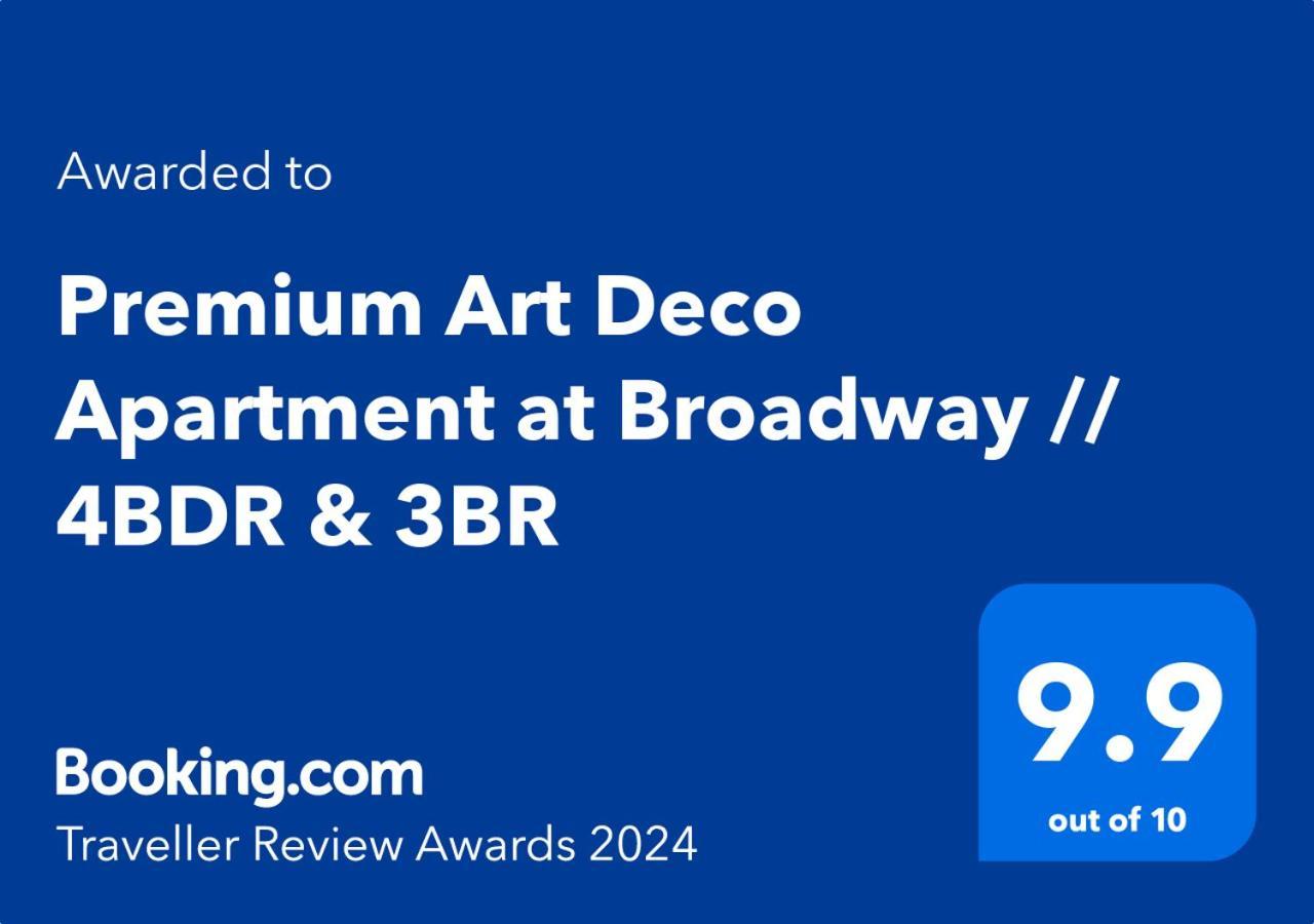 Premium Art Deco Apartment At Broadway // 4Bdr & 3Br Budapest Extérieur photo